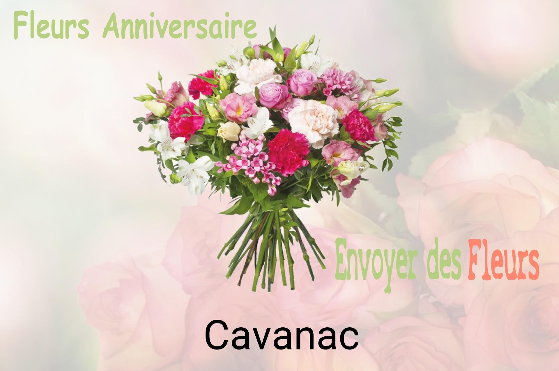 Bouquet de fleurs d’anniversaire livré à Cavanac