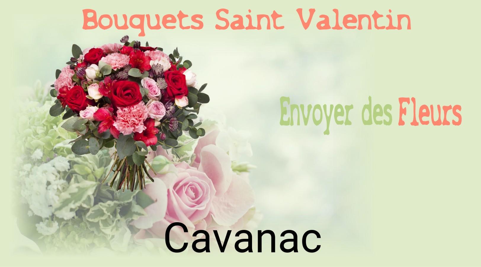 Roses de Saint-Valentin livrées à Cavanac
